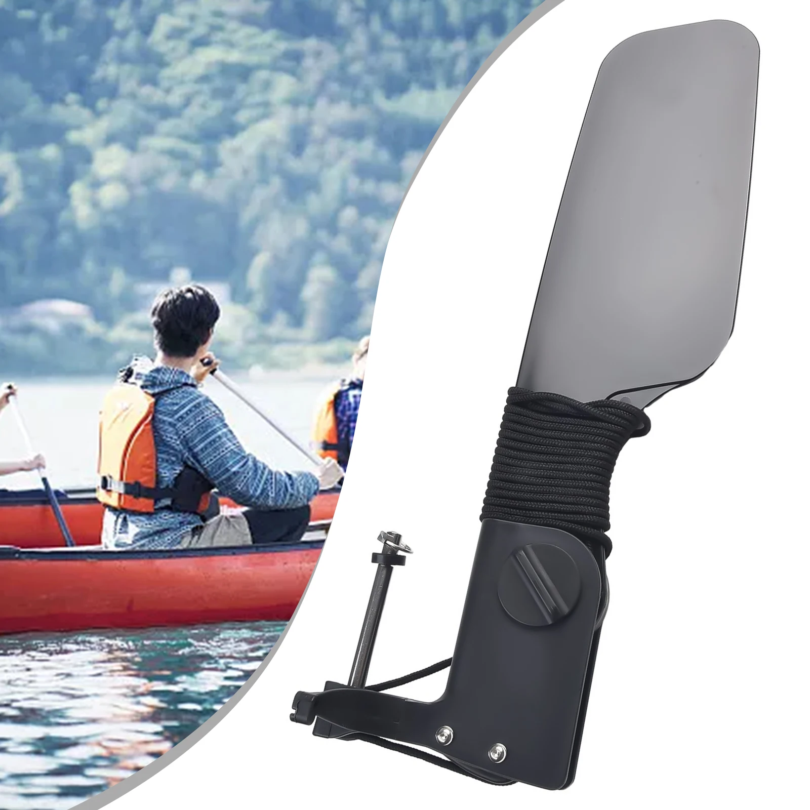 Kormidło do kajaka z dużym ogo – Fishing Boat Steering Wheel recenzja i cena